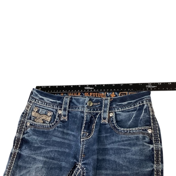 Rock Revival Kerry Skinny Jeans Sz 25 - Picture 2 of 9